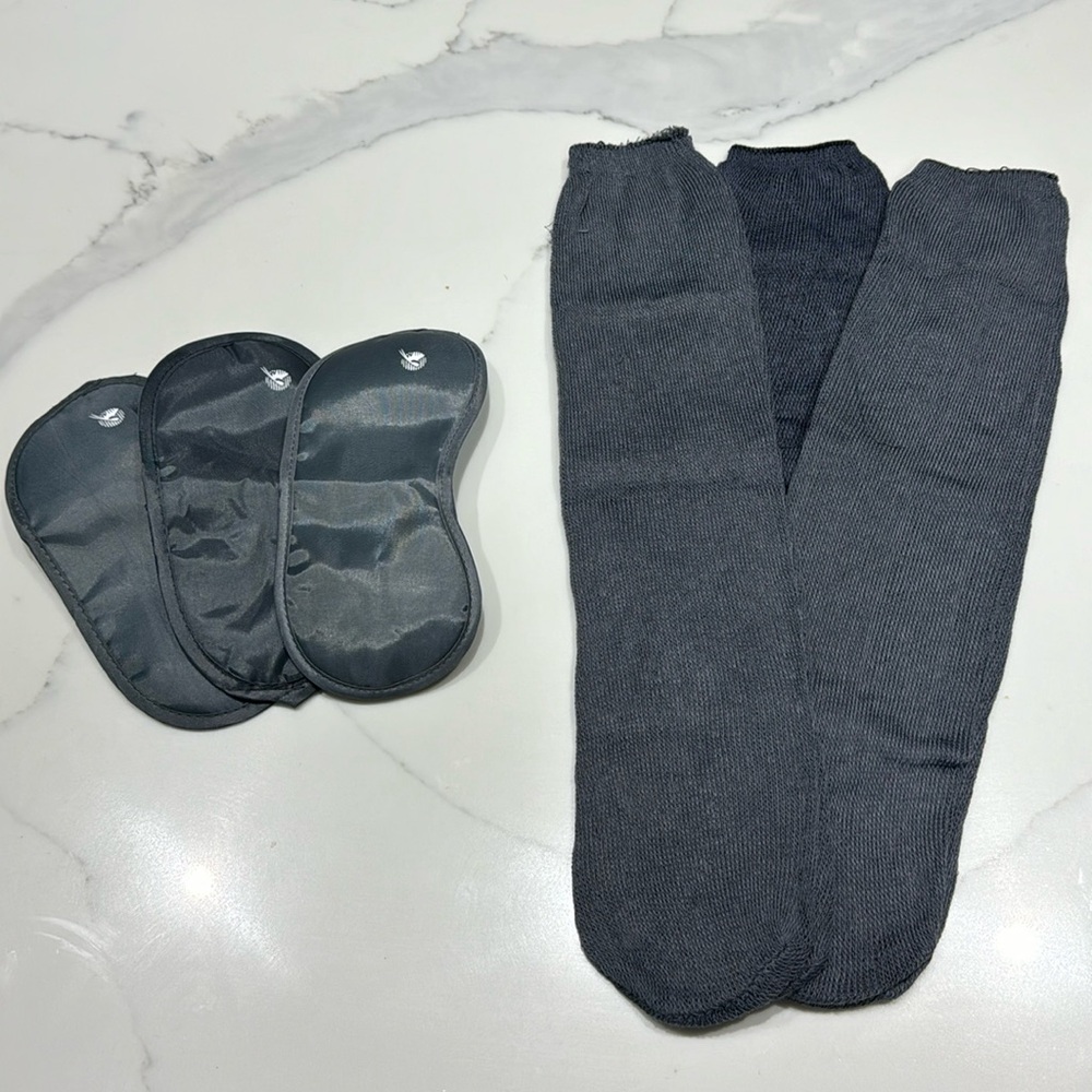 💫 Eye masks and Long Socks Set of 3